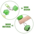 thumbnail image 3 of 1Set Parrot Perch Wooden Bird Swing For Pet Birds 9.4x5.9x0.7in, 3 of 8