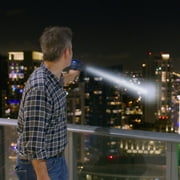 Star Patrol Flashlight, Tactical Flashlight, 10 Modes, Turbo Boost up to 200%, Built-in Kickstand & Phone Charger, for Camping, Emergencies, Walking, 30,000 Candelas
