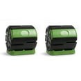 thumbnail image 1 of FCMP Outdoor HOTFROG Bac à Compost Roulant de 37 Gallons (Lot de 2), 1 of 6