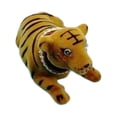 thumbnail image 2 of Decoración de tigre con cabeza asintiendo para salpicadero de coche, adorno de tigre, linda escultura de tigre Marrón, 2 of 9