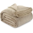 thumbnail image 1 of Blanket Utopia Bedding Twin, 152 x 203 cm, forro polar camel, suave, 1 of 8