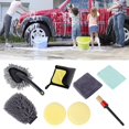 thumbnail image 4 of 8Pcs Car Wash Cleaning Tools Kit Car Wash Kit Detailing Brush Kit for Car Wheel Tyre Brush Cleaning for Cleaning Wheels Rim Interior Exterior Leather Air Vents Emblems, 4 of 10