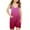 A-Hot Pink, variant on Jinhomg Fashion Jumpsuits for Girls 2025 Fancy Gradient Color Bib Overalls Lightweight Comfy Spaghetti Straps V-Neck Casual Summer Romper with Pockets 2025 Saving Purple 7 Years