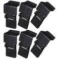 thumbnail image 1 of HAMPPLIES 6Pcs Plastic Turtle Tank Buckle Black for Glass Terrariums and Feeding Tank Use, 1 of 6