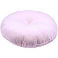 thumbnail image 1 of 2X Coussin Décoratif en Forme de Citrouille Style Nordique Rose Coussin de Siège Rond en Velours, 1 of 7