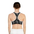 thumbnail image 4 of Effete Feline Claw Marks Scratch Sports Bra (AOP), 4 of 4