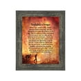 thumbnail image 3 of Firefighter Gifts for Men and Women, Fire Academy Graduation Gift, Fire Fighter Gifts or Firehouse Decor, A Fireman's Prayer Framed Wall Art for Home or Fire Station, 2104CH, 3 of 6