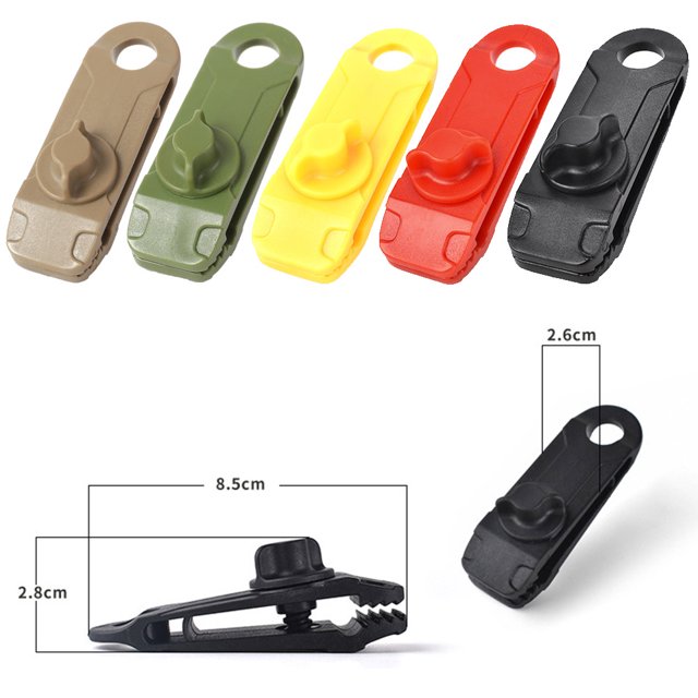 Clip Tiburón Carpa Toldo portátil Toldo Lona Hebilla Tensor Fijación Tiburón Clips Tienda Accesorios Sywqhk Para Estrenar