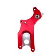 thumbnail image 4 of Greeniant Adaptador de soporte de freno, freno de disco de rueda trasera de bicicleta de montaña, adaptador de montaje de aleación de 22 mm, Ciclismo rojo + plata, 4 of 5