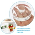 thumbnail image 3 of 4Pcs Daily Use Mason Jar Fermentation Lids Pickle Bottle Glass Weights Reusable Fermentation Lids, 3 of 6