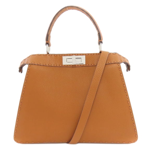 Pre-Owned Fendi Peekaboo Iseeu 2-Way Handbag in Calfskin for Women (Good)