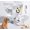 Red Nose, variant on 100oz Pet Water Dispenser with Large Capacity, No Electricity Required Automatic Water Filling with Dust Cover for Kittens, Puppies & Small Pets