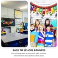 thumbnail image 2 of 6pcs Back To School Season Banner Welcome Back Hanging Bunting School Hanging Decoration, 2 of 8
