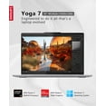 thumbnail image 2 of Lenovo Yoga 7 2-in-1 16" WUXGA Touchscreen Laptop | AMD Ryzen 5 8640HS(Beat i5-1355U)|AMD Radeon Graphics| Backlit |Fingerprint | 8GB RAM DDR5 | 1024GB SSD | Windows 11 Home | Bundle with Stylus Pen, 2 of 5