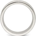 thumbnail image 2 of Sterling Silver Ss 6mm Brushed Fancy Band Size 11 Made In United States qwb108b-11, 2 of 5