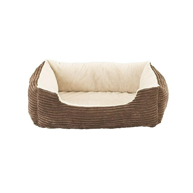 Sleep Zone Corduroy Orthopedic Cuddler Dog Bed