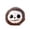 A - Skull, variant on QLUEWX Halloween Squeaky Plush Pet Toys, 5.9" Brown Skull Shaped Interactive Sound Toy, Dogs and Cats Squeaky Durable Chew Toy Home Decor, Halloween Decor for Home Indoor Pet Play