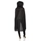 thumbnail image 2 of Rubie's Hooded Cape 3/4 Length Costume, (Black) One Size, Disfraces Para Adulto Hombre, Negro (Black), Talla &Uacute;nica Rubie's NA, 2 of 3