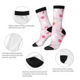 thumbnail image 3 of Yiaed Love Rabbit Print Great elasticity Crew Socks Sports socks for Men and Women, 3 of 5