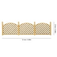 thumbnail image 2 of UPOUART 8Pcs Landscape Decor Mini Fence Wooden for DIY Projects and Decoration, 2 of 6