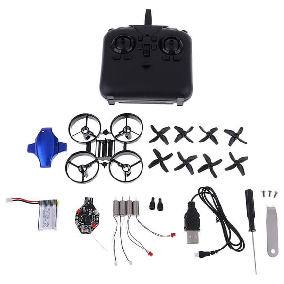 Mini DIY Model Aircrafts Assembly Remote Control Quadcopter 2.4G