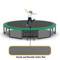 thumbnail image 4 of 16FT Trampoline for Kids and Adults,Outdoor Pumpkin Trampolines with Curved Poles,Heavy Duty Trampoline with Ladder and Basketball Hoop,Green, 4 of 8