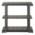 thumbnail image 5 of Modern View Medium Gray Tiered End Table, 5 of 7