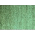 thumbnail image 1 of Ahgly Company Machine Washable Indoor Rectangle Abstract Turquoise Blue Modern Area Rugs, 7' x 9', 1 of 4