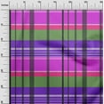 thumbnail image 2 of oneOone Silk Tabby Purple Fabric Madras Check Craft Projects Decor Fabric Printed By The Yard 42 Inch Wide, 2 of 4
