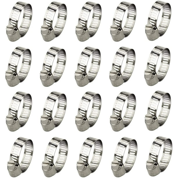 20 Piece Hose Clamp Set Stainless Steel 1625Mm Original Aba Hose Clamp
