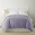 thumbnail image 3 of Modern Threads Reversible Purple & Silver Adult Down Alternative Comforter, Queen, 3 of 9