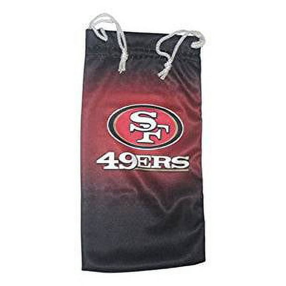 San Francisco 49ers NFL Microfiber Team Color Sunglasses Bag