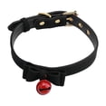 thumbnail image 1 of Gargantilla de cuero con forma de campana para mujer y hombre, ideal como regalo de fiesta, accesorio de joyería para bodas, cosplay, compromisos y, 1 of 8