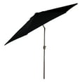 thumbnail image 6 of Northlight 9' Outdoor Patio Umbrella with Hand Crank and Tilt - Black/Brown, 6 of 8