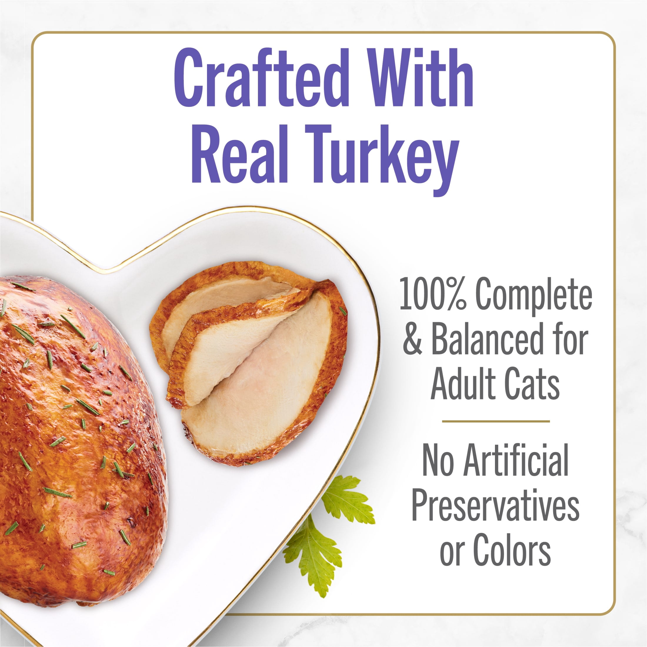 (6 pack) Purina Fancy Feast Petites With Roasted Turkey Entrée with Sweet Potato in Gravy Gourmet Wet Cat Food Pate