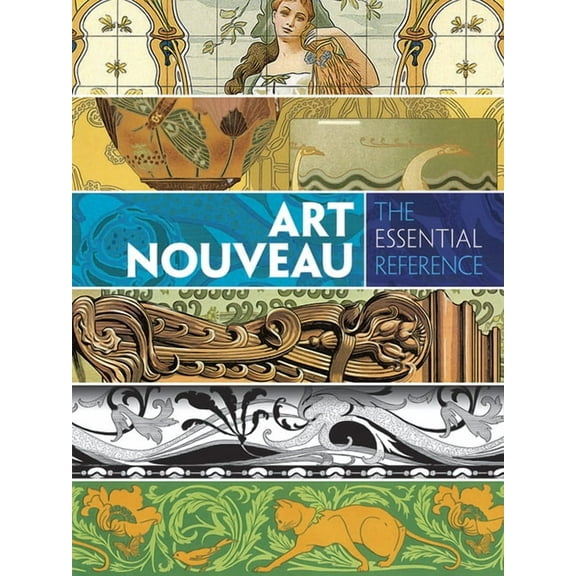 Dover Pictorial Archive: Art Nouveau: The Essential Reference (Paperback)