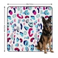 thumbnail image 3 of Multi-Layer Dog Potty Pads, Washable Reusable Pee Pads for Maximum Absorption and Dryness, 24" x35" (Texture/leopard /Geometry), 3 of 8