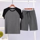 thumbnail image 1 of Pijamas de hombre para el hogar, ropa de verano para el hogar, pijamas casuales, 1 of 6