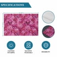 thumbnail image 6 of Pink Cherry Blossom Placemats Set of 6, Spring Flowers Modern Abstract Art Placemats for Dining Table, Place Mats for Kitchen Tabletop, Waterproof Wipeable Dining Table Mats Set, 6 of 9