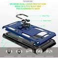 thumbnail image 3 of Compatible for Samsung Galaxy Note 8 Case with HD Screen Protector,  Military-Grade Shockproof Protective Phone Case with Magnetic Kickstand Ring for Samsung Note 8 Blue, 3 of 14