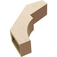 thumbnail image 6 of Ekena Millwork 5"W x 18"D x 18"H Monterey Rough Cedar Woodgrain TimberThane Knee Brace, Primed, 6 of 6