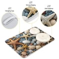 thumbnail image 4 of Seastars Stones Dish Drying Mat Microfiber Kitchen Mats Large Counter Absorbent Dish Pad Drainer Rack 18"x24", 4 of 7