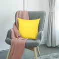 thumbnail image 2 of 2Pieces Decorative Solid Color Throw Pillow Simple Square Covers Cushion Case Indoor Living Room Outdoor Garden Shell Pillow Case for Car Sofa Bed Couch, 2 of 6
