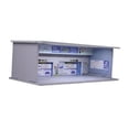 thumbnail image 2 of FashionCha 1/64 Model Car Display Case with Lighting Storage Stackable Display Stand Parking Lot Scene Diecast Garage Model for Toy Cars B, 2 of 8