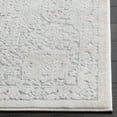 thumbnail image 3 of SAFAVIEH Reflection Dermot Traditional Area Rug, Light Grey/Cream, 8' x 8' Square, 3 of 5