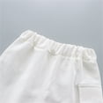 thumbnail image 4 of Futezty Toddler Boys Clothes Summer Outfit Sets, Boys Graphic Tee and Shorts Set, 2-Piece, 4 of 9