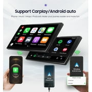 Apple Carplay 2+32GB Android 12 Bluetooth Wifi Car Stereo Radio Head Unit GPS Navigation For 2003-2007 Honda Accord