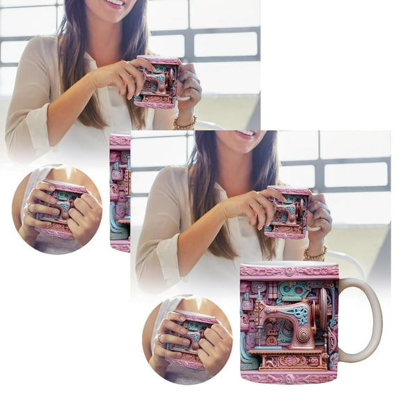 2Pack Insulated Double Wall Glass Coffee Mug With Handle And Lid For Hot And Cold Beverages Drinking Glass&Bottle Home Decor