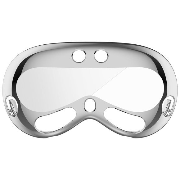 KOMI Applique Apple Vision Pro Étui de Protection Apple pour Casque VR, film de Étui Intégré, Étui de Protection en tpu à Couverture Complète en Caoutchouc Souple pour Casque Apple VR Apple Vision Pro