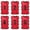 Rouge, variante sur Abody 12 Pcs Chasubles de Soccer pour Adultes Séchage Rapide Maillots d'Équipe de Soccer Jeunes Sports Match d'Entraînement d'Équipe de Soccer Bavoirs Numérotés Pratique Gilet de Sport Or 12 Pcs pour Adultes